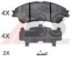 A.B.S. 35031 Brake Pad Set, disc brake